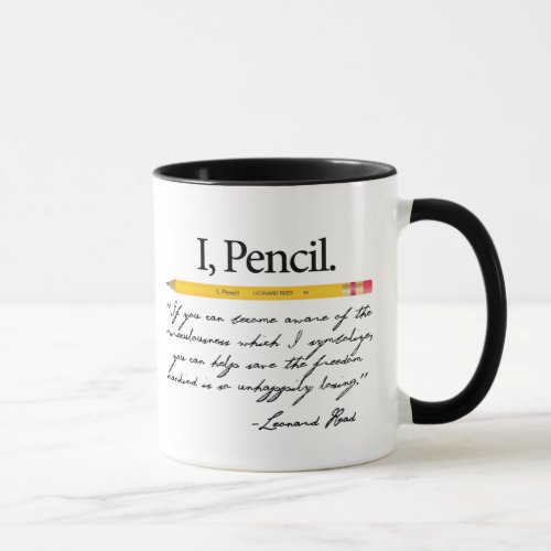 Leonard Read Pencil Mug