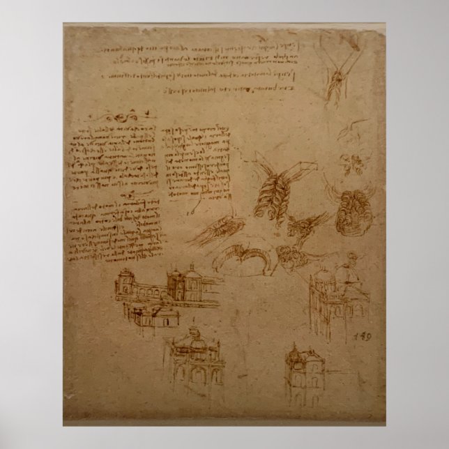 Leonardo, Atlantic Codex - The architects Poster (Front)