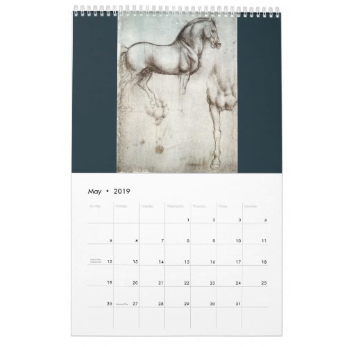 Leonardo da Vinci Calendar