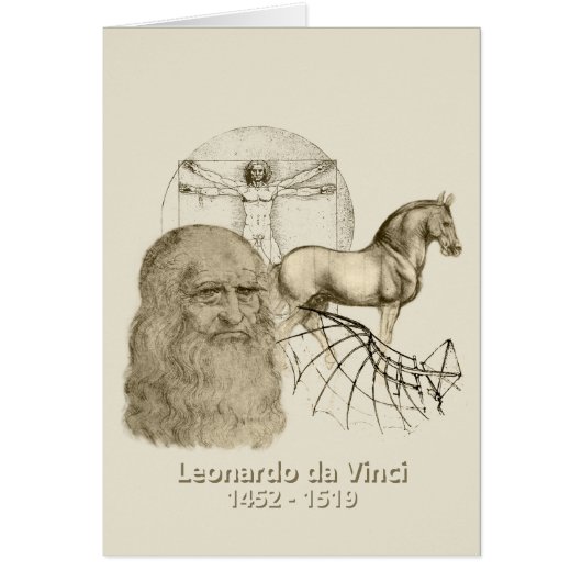 Leonardo da Vinci Cards (Front)