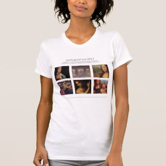 Leonardo da Vinci Famous Paintings T-Shirt
