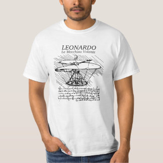 Leonardo Da Vinci flying machine! The Flight of Ge T-Shirt
