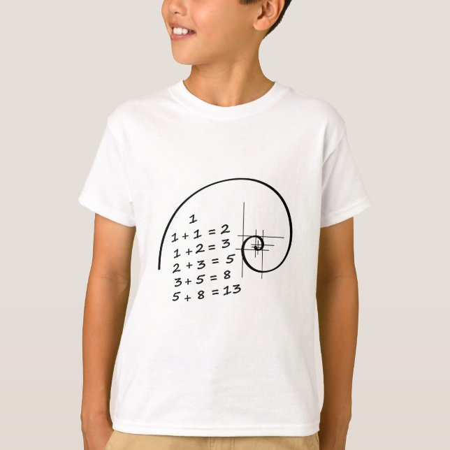 Leonardo da Vinci. Golden Ratio. The golden cut. T-Shirt (Front)