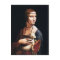 Leonardo Da Vinci Lady with an Ermine Postcard