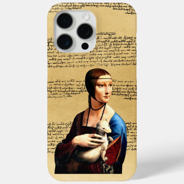 Leonardo da Vinci Lady with Ermine Case-Mate iPhone Case (Back)