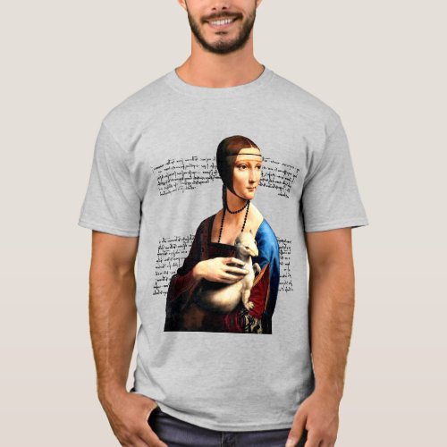 Leonardo da Vinci Lady with Ermine T_Shirt