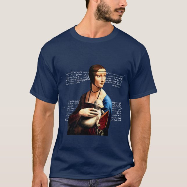 Leonardo da Vinci Lady with Ermine T-Shirt (Front)
