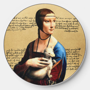Leonardo da Vinci Lady with Ermine Wireless Charger