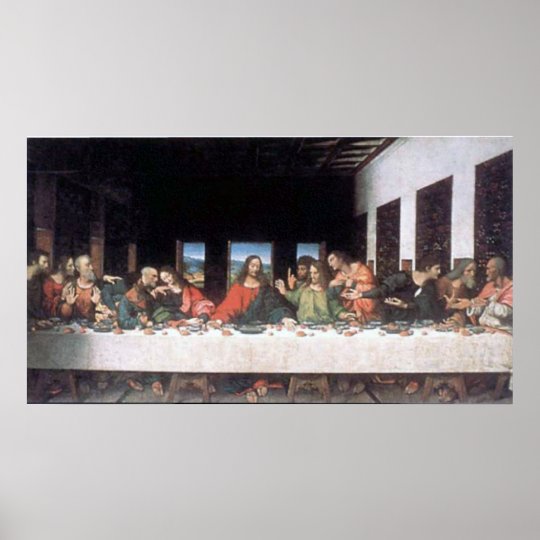 Leonardo da Vinci Last Supper Poster | Zazzle.com