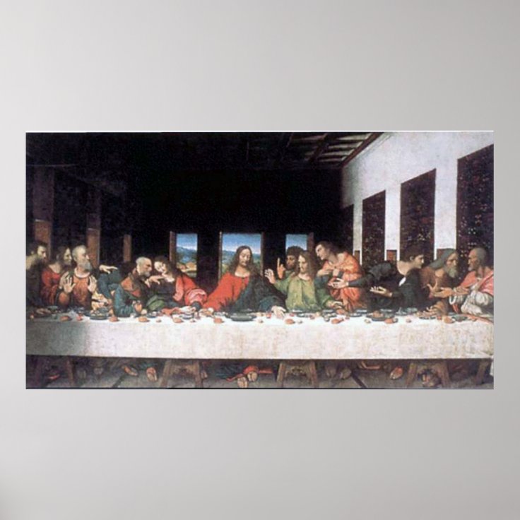 Leonardo da Vinci Last Supper Poster | Zazzle