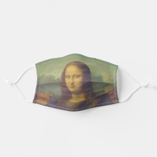 Leonardo Da Vinci Mona Lisa Artwork Adult Cloth Face Mask