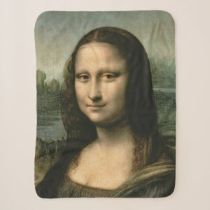 Leonardo da Vinci   Mona Lisa, c.1503-6 Sherpa Blanket