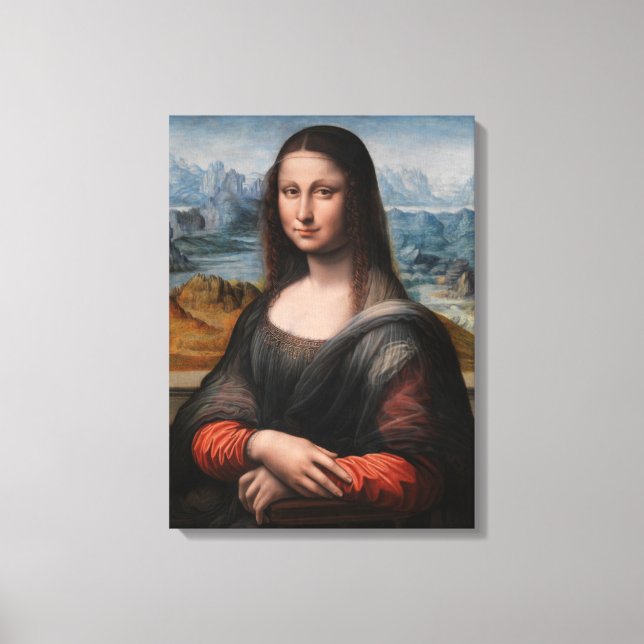 Leonardo da Vinci | Mona Lisa Canvas Print (Front)