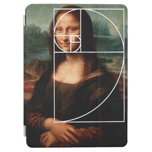 Leonardo da Vinci Mona Lisa Fibonacci Sequence iPad Air Cover