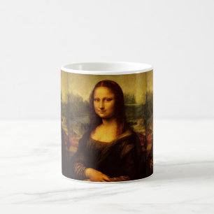 Leonardo Da Vinci Mona Lisa Fine Art Painting Color Morph Mug