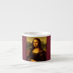 Leonardo Da Vinci Mona Lisa Fine Art Painting Espresso Cup