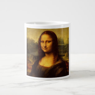 Leonardo Da Vinci Mona Lisa Fine Art Painting Giant Coffee Mug