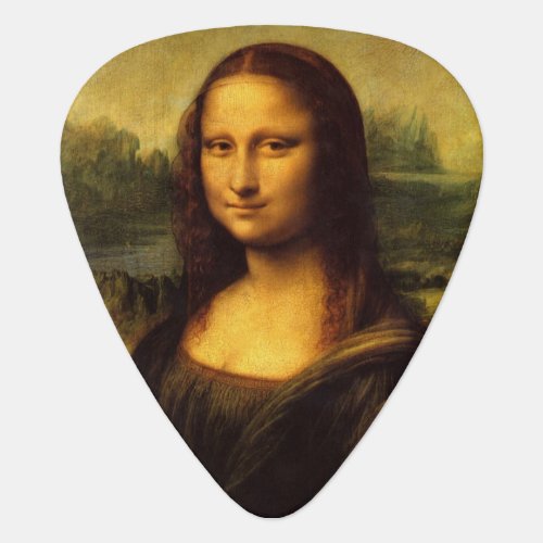 Leonardo Da Vinci Mona Lisa Fine Art Painting Guitar Pick