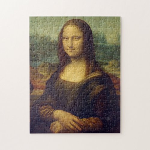 Leonardo Da vinci Mona Lisa for kids Jigsaw Puzzle