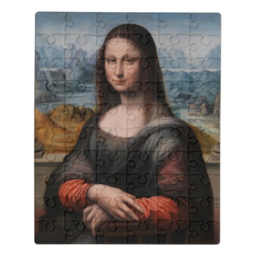 Leonardo da Vinci  Mona Lisa Jigsaw Puzzle