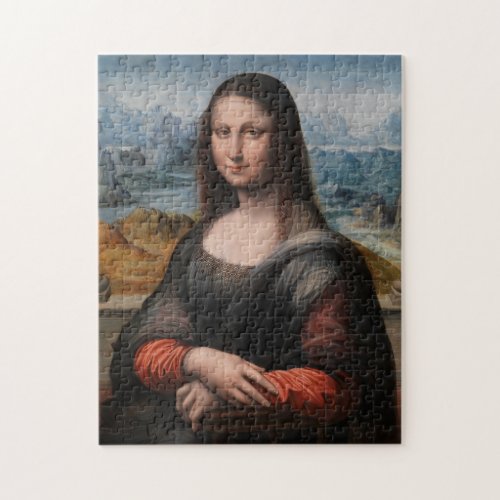 Leonardo da Vinci  Mona Lisa Jigsaw Puzzle