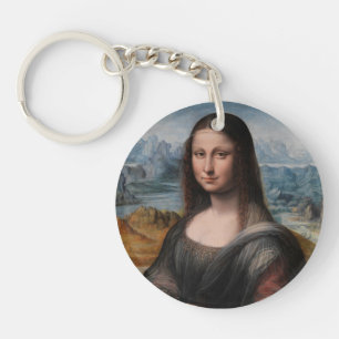 Leonardo da Vinci Mona Lisa Keychain