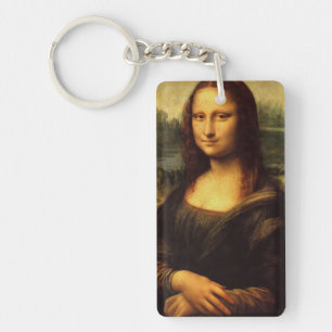 LEONARDO DA VINCI - Mona Lisa, La Gioconda 1503 Keychain