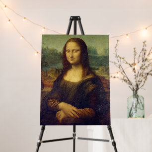 Leonardo Da Vinci, Mona Lisa, La Gioconda Foam Board