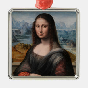 Leonardo da Vinci   Mona Lisa Metal Ornament