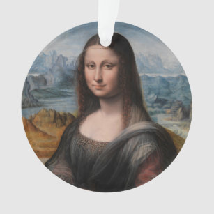 Leonardo Da Vinci Mona Christmas Ornaments Zazzle 100 Satisfaction Guaranteed