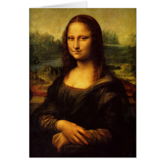 Leonardo da Vinci Mona Lisa Painting Cards