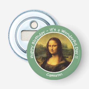 Leonardo da Vinci Mona Lisa Party Collection Bottle Opener