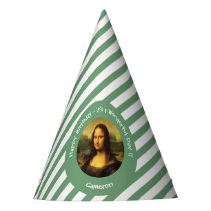 Leonardo da Vinci Mona Lisa Party Collection Party Hat