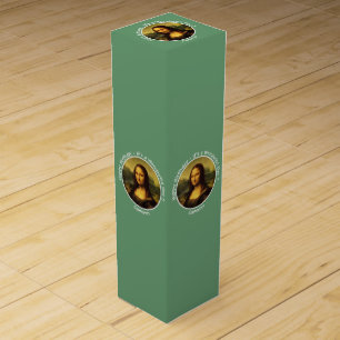 Leonardo da Vinci Mona Lisa Party Collection Wine Box