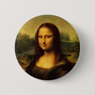 Leonardo Da Vinci - Mona Lisa Pinback Button