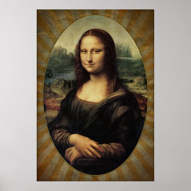 Leonardo da Vinci - Mona Lisa Poster (Front)