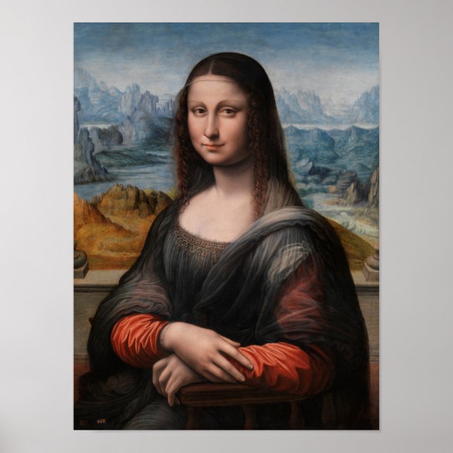 Leonardo da Vinci | Mona Lisa Poster (Front)