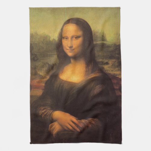Leonardo Da Vinci Mona Lisa Towel