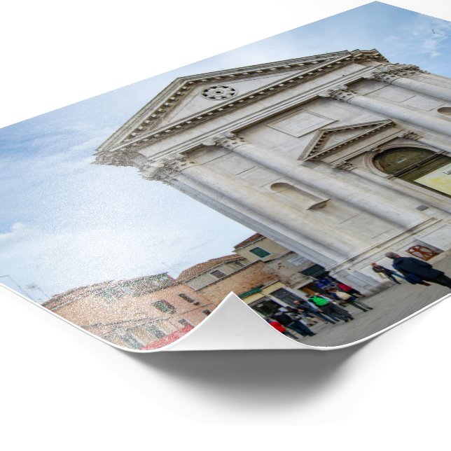 Leonardo da Vinci Museum Venice Italy Photo Print (Corner)