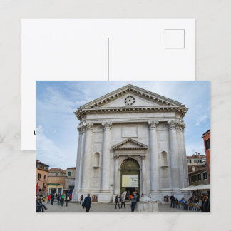 Leonardo da Vinci Museum Venice Italy Postcard