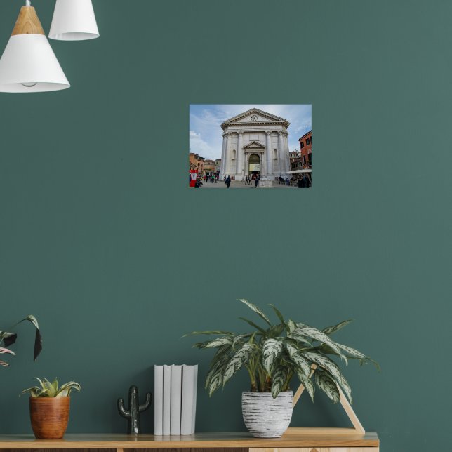 Leonardo da Vinci Museum Venice Italy Poster (Living Room 1)