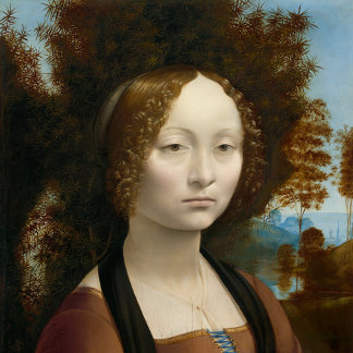 Leonardo da Vinci painting of Ginevra de' Bencimug Coffee Mug