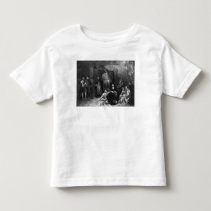 Leonardo da Vinci painting the Gioconda Toddler T-shirt