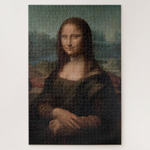 Leonardo Da Vinci Paintings   Mona Lisa Jigsaw Puzzle
