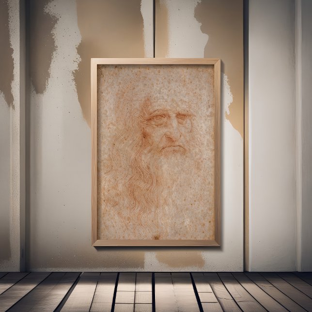 Leonardo Da Vinci, Presumed Self-Portrait Photo Print (Creator Uploaded)