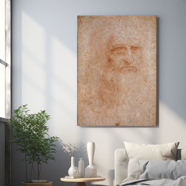 Leonardo Da Vinci, Presumed Self-Portrait Poster (Creator Uploaded)