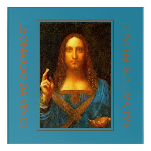 LEONARDO DA VINCI SALVATOR MUNDI Fine Art 