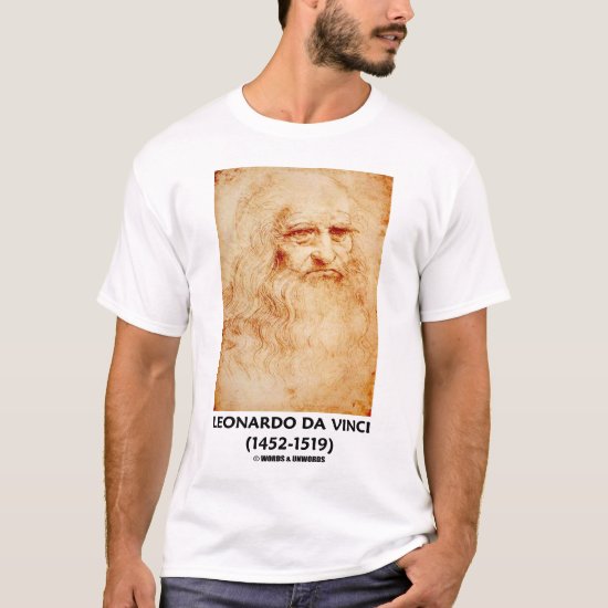 Leonardo da Vinci Self-Portrait T-Shirt
