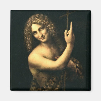 Leonardo Da Vinci - St. John The Baptist Magnet