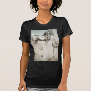 Leonardo da Vinci - Study of a Horse T-Shirt
